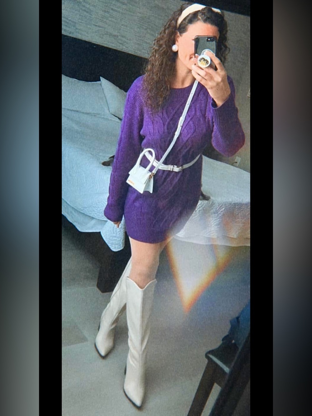 Purple sweater dress, Idea for Daphne Blake Scooby doo costume!